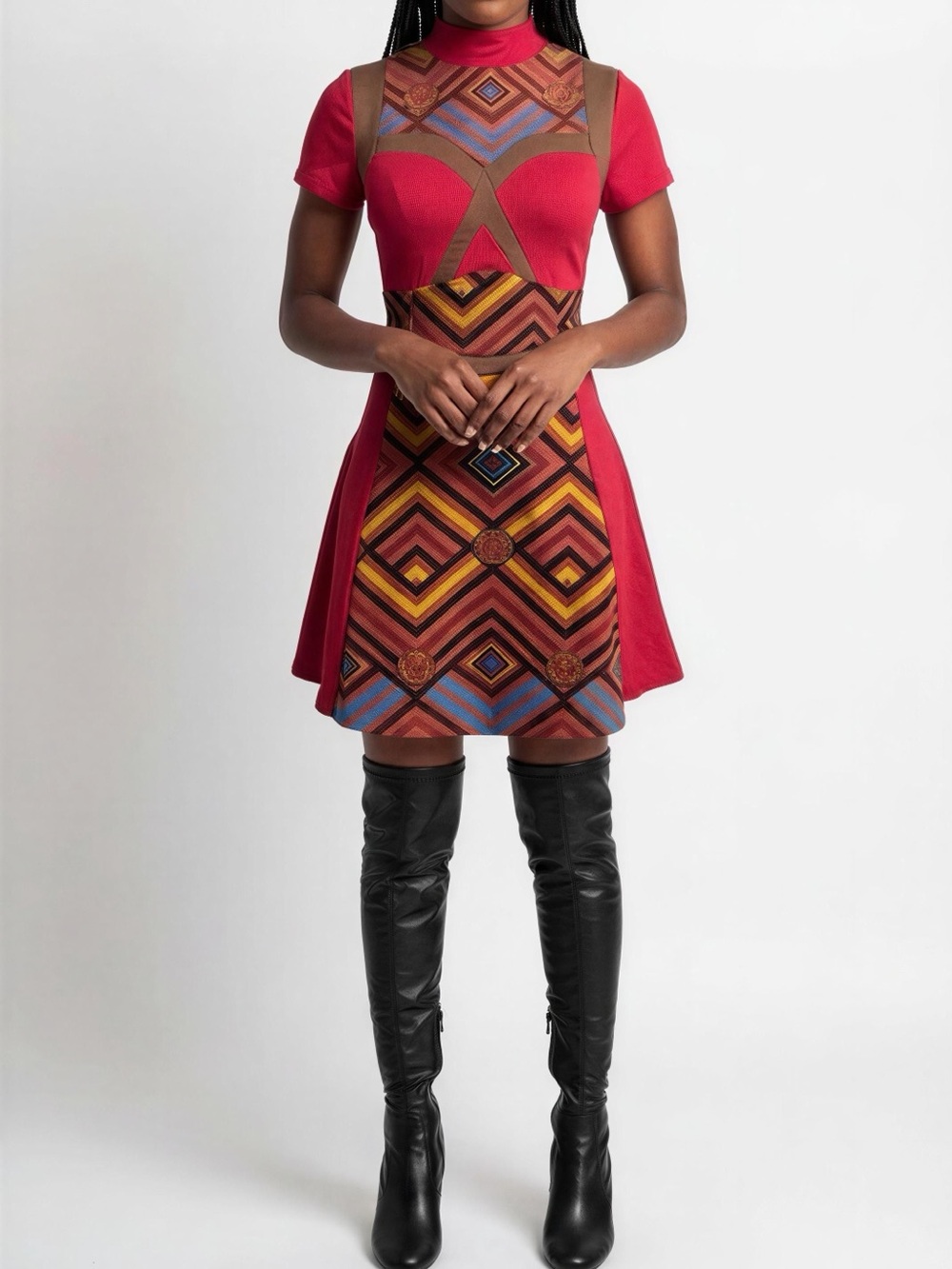 NWT Hot Topic Her Universe Marvel Black Panther Wakanda Forever Costume -- XS